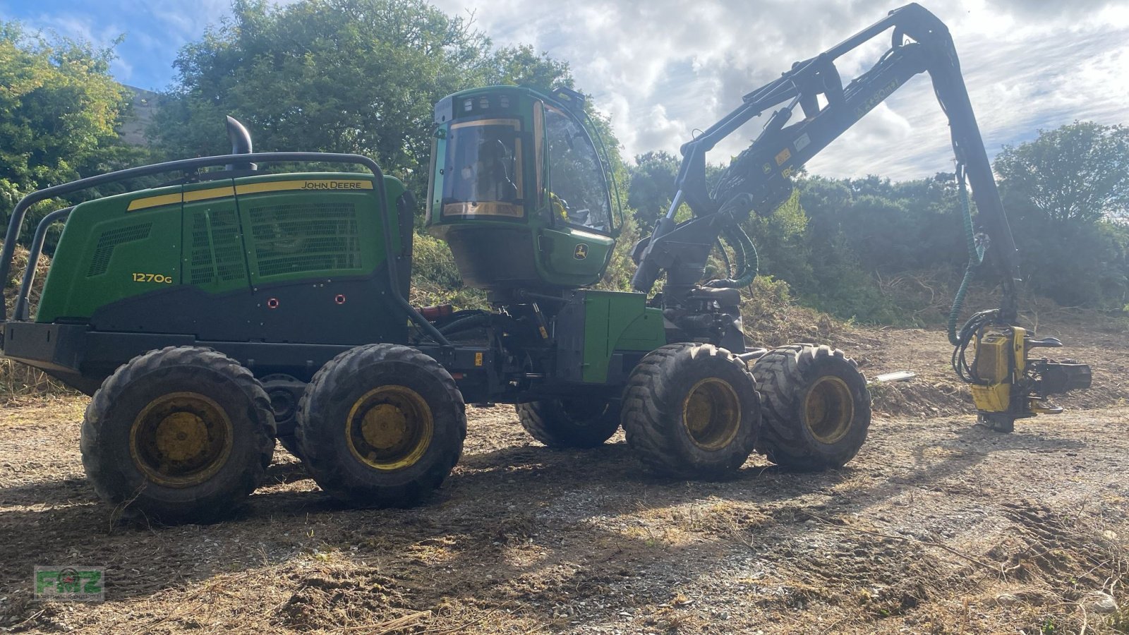 Holzvollernter Türe ait John Deere 1270G 8WD, Gebrauchtmaschine içinde Leinburg (resim 4)