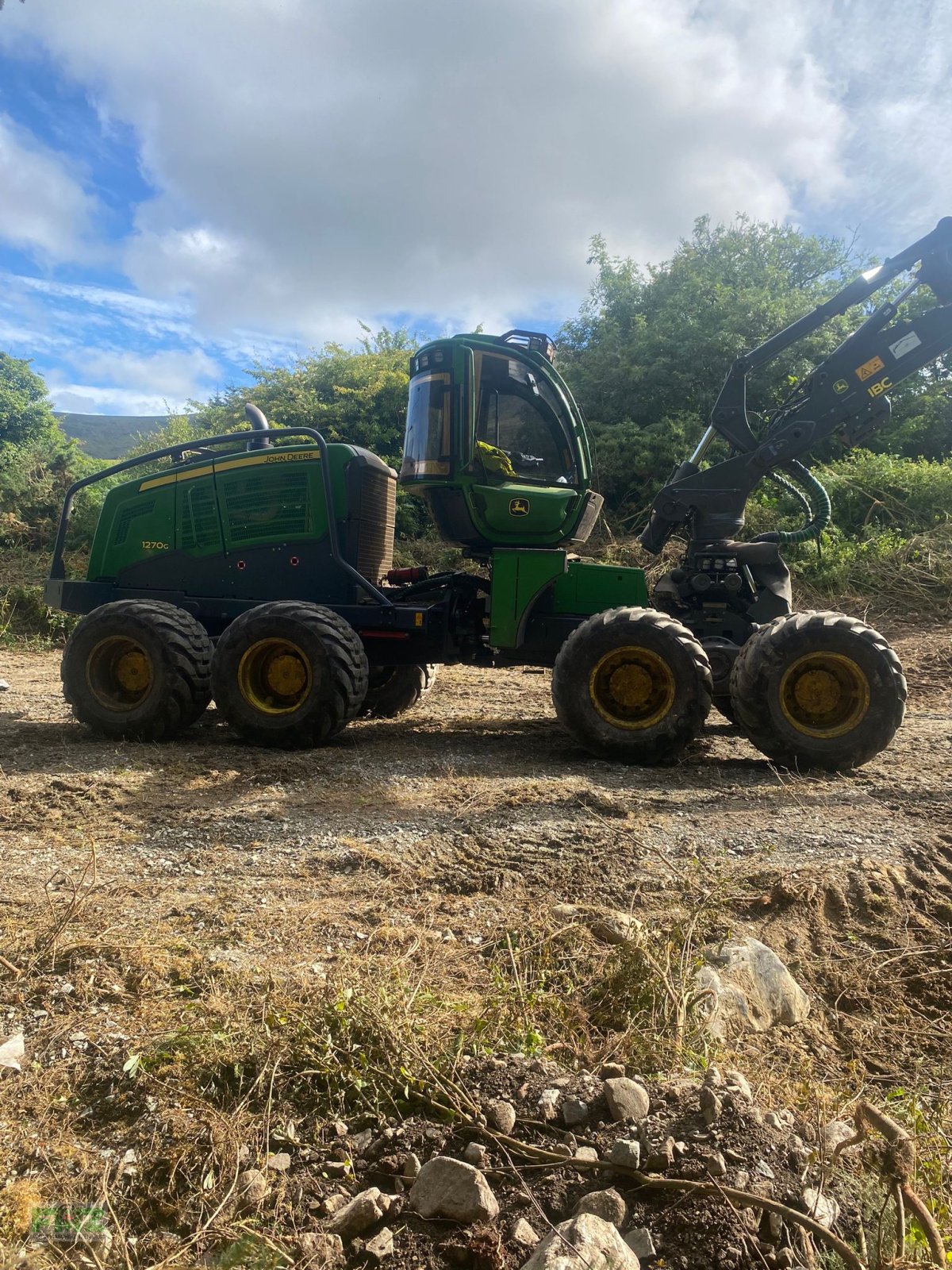 Holzvollernter Türe ait John Deere 1270G 8WD, Gebrauchtmaschine içinde Leinburg (resim 5)