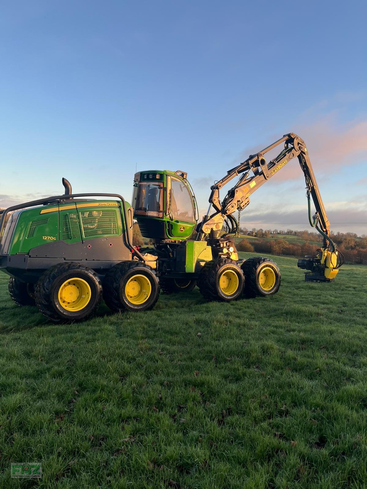 Holzvollernter des Typs John Deere 1270G 8WD, Gebrauchtmaschine in Leinburg (Bild 5)