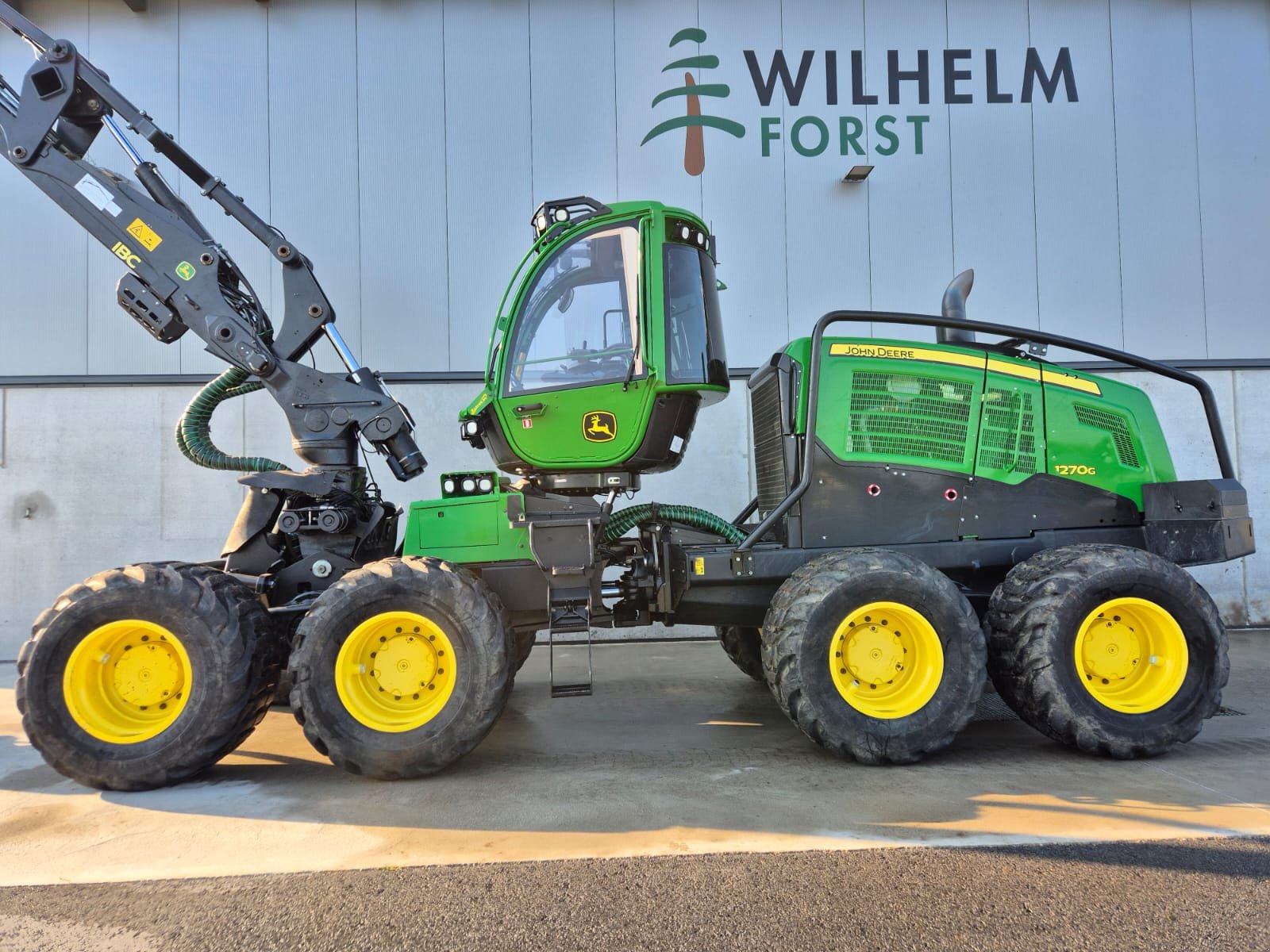 Holzvollernter typu John Deere 1270G 8WD, Gebrauchtmaschine v Nondorf (Obrázek 1)