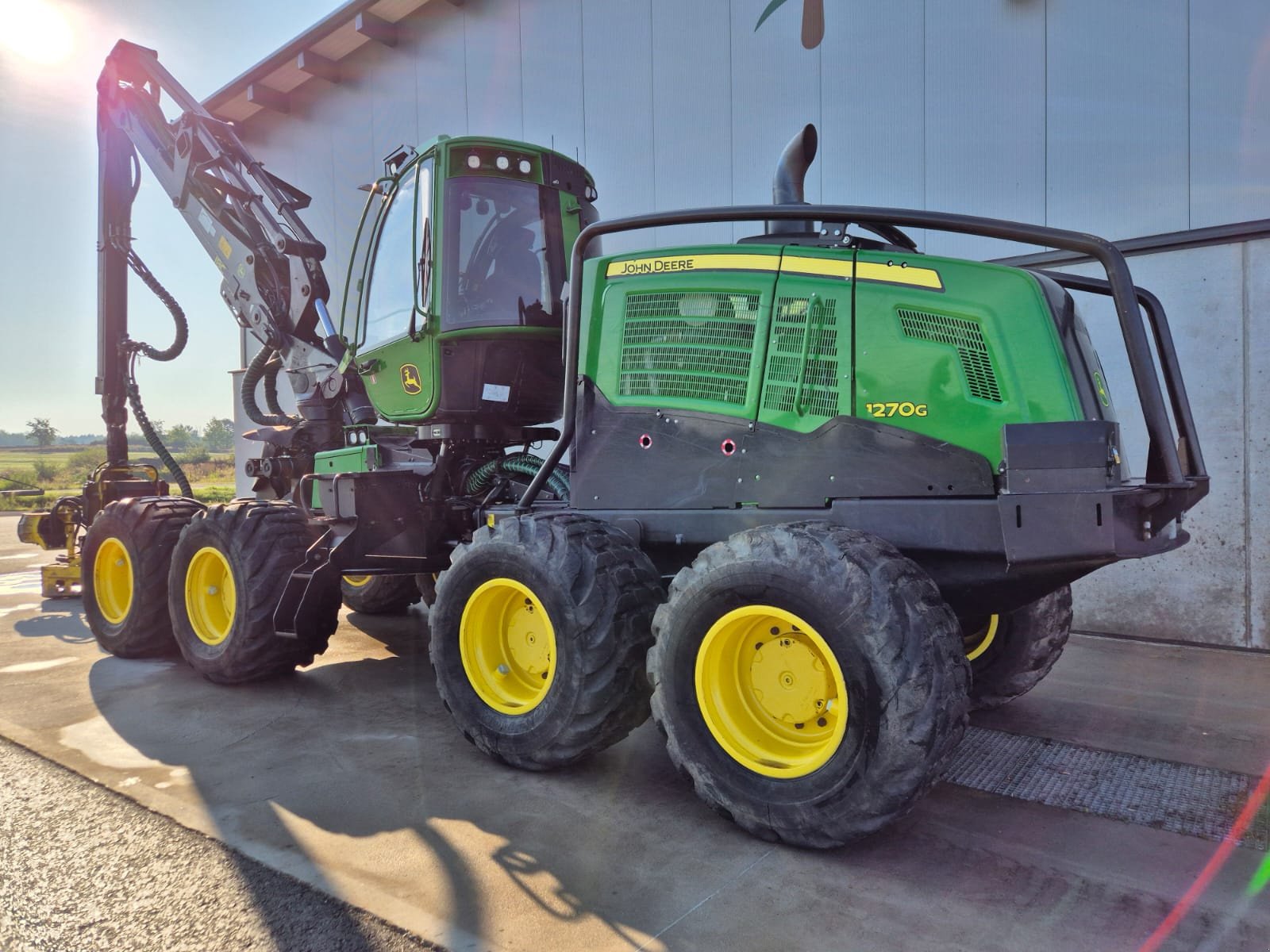 Holzvollernter del tipo John Deere 1270G 8WD, Gebrauchtmaschine en Nondorf (Imagen 2)