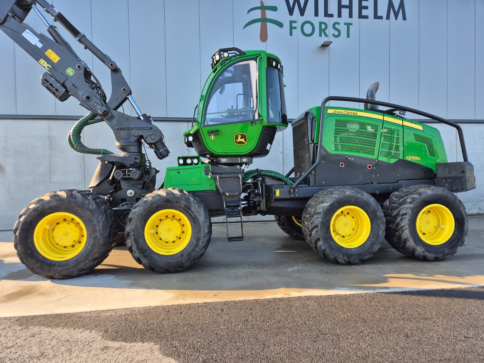 Holzvollernter van het type John Deere 1270G 8WD, Gebrauchtmaschine in Nondorf (Foto 3)