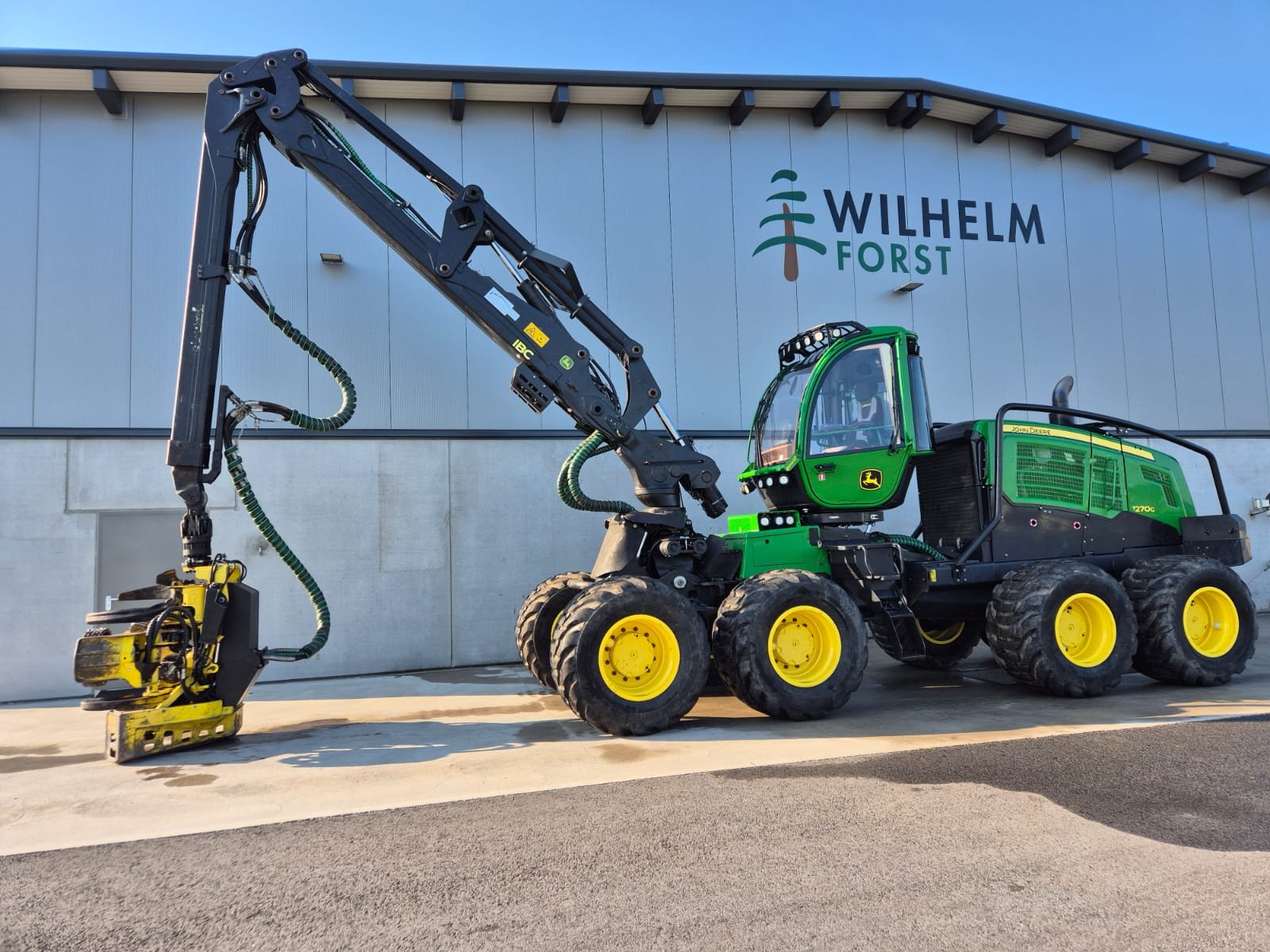 Holzvollernter типа John Deere 1270G 8WD, Gebrauchtmaschine в Nondorf (Фотография 4)