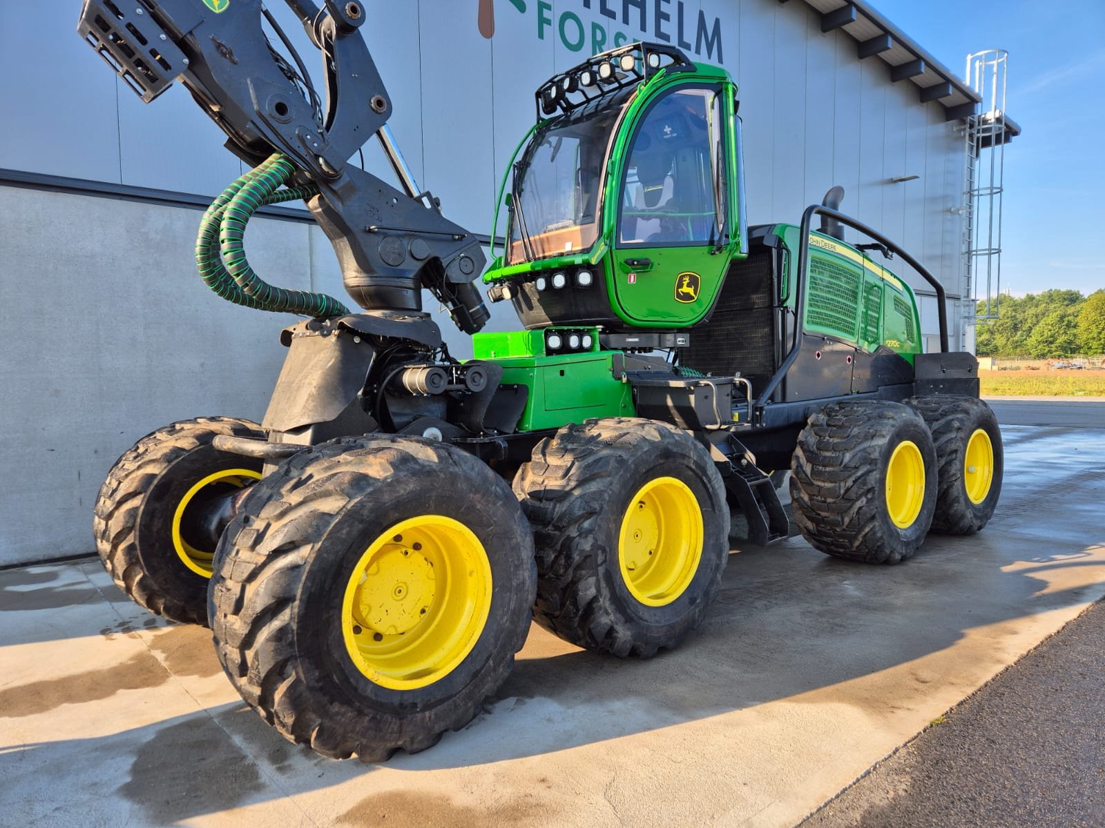 Holzvollernter Türe ait John Deere 1270G 8WD, Gebrauchtmaschine içinde Nondorf (resim 5)