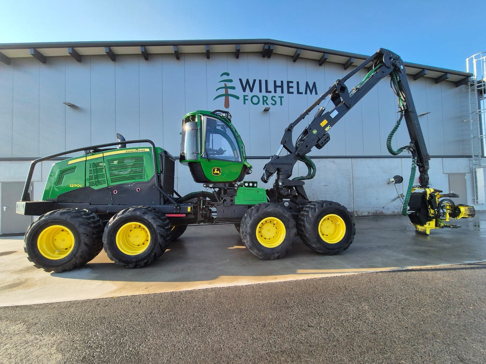 Holzvollernter del tipo John Deere 1270G 8WD, Gebrauchtmaschine en Nondorf (Imagen 8)