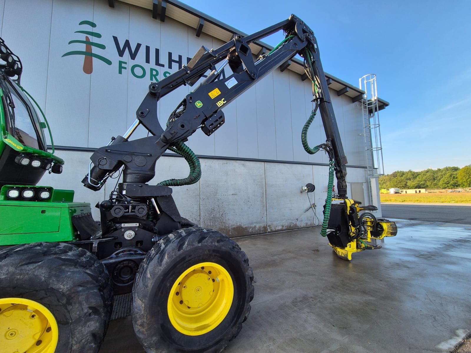 Holzvollernter van het type John Deere 1270G 8WD, Gebrauchtmaschine in Nondorf (Foto 9)