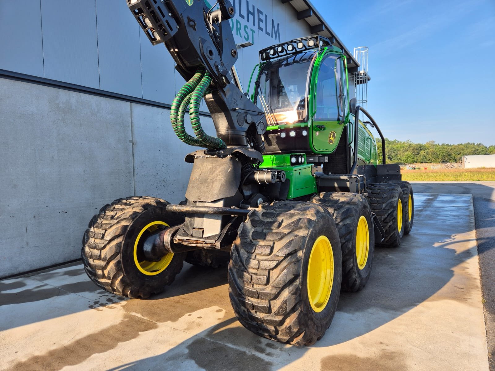 Holzvollernter Türe ait John Deere 1270G 8WD, Gebrauchtmaschine içinde Nondorf (resim 11)