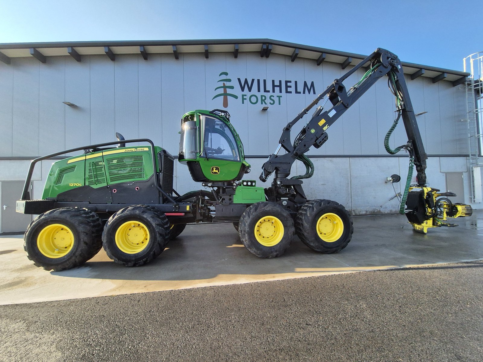 Holzvollernter van het type John Deere 1270G 8WD, Gebrauchtmaschine in Nondorf (Foto 2)