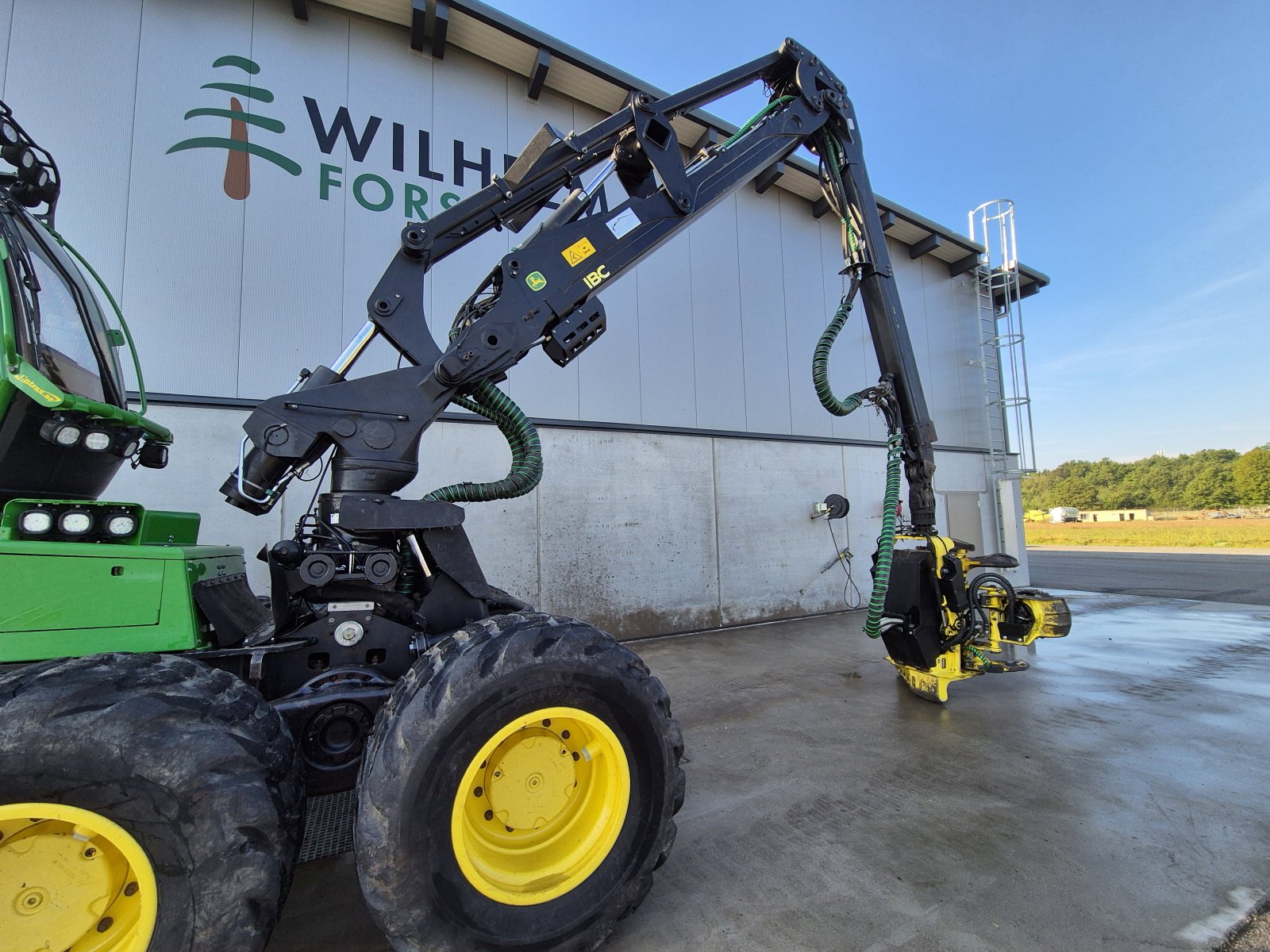 Holzvollernter typu John Deere 1270G 8WD, Gebrauchtmaschine w Nondorf (Zdjęcie 7)