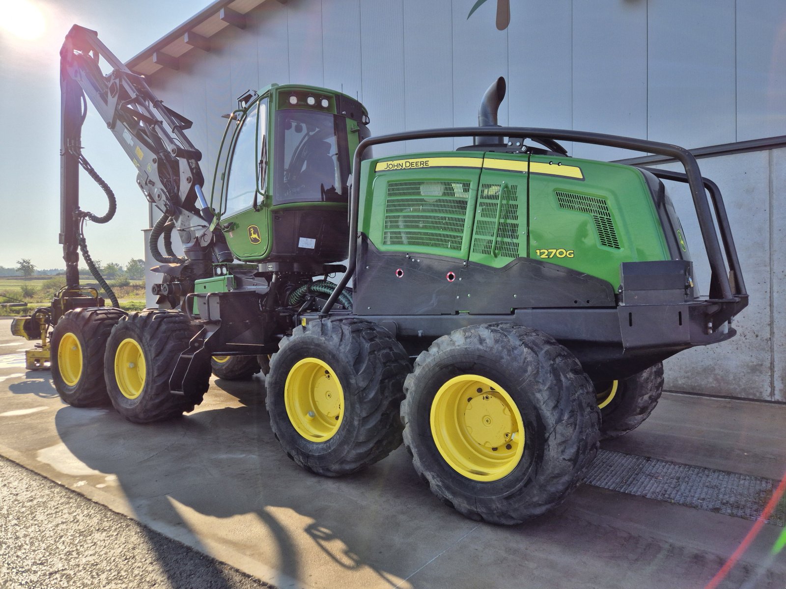 Holzvollernter a típus John Deere 1270G 8WD, Gebrauchtmaschine ekkor: Nondorf (Kép 11)