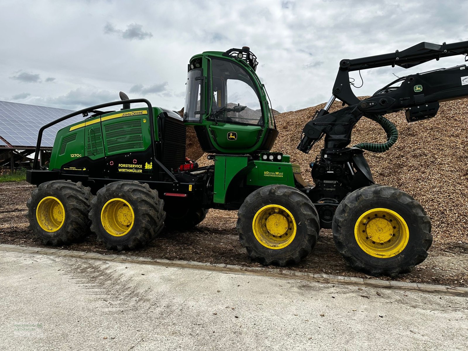 Holzvollernter a típus John Deere 1270G, Gebrauchtmaschine ekkor: Gerzen (Kép 3)