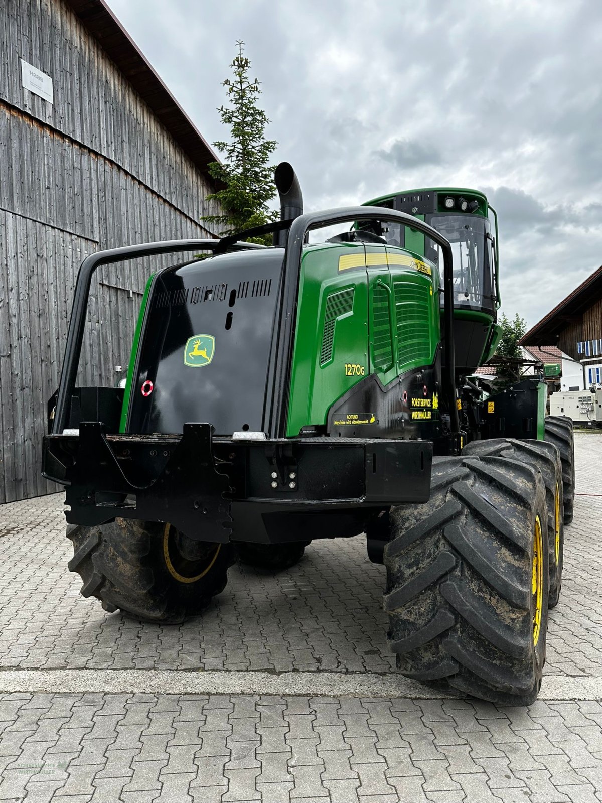 Holzvollernter типа John Deere 1270G, Gebrauchtmaschine в Gerzen (Фотография 12)