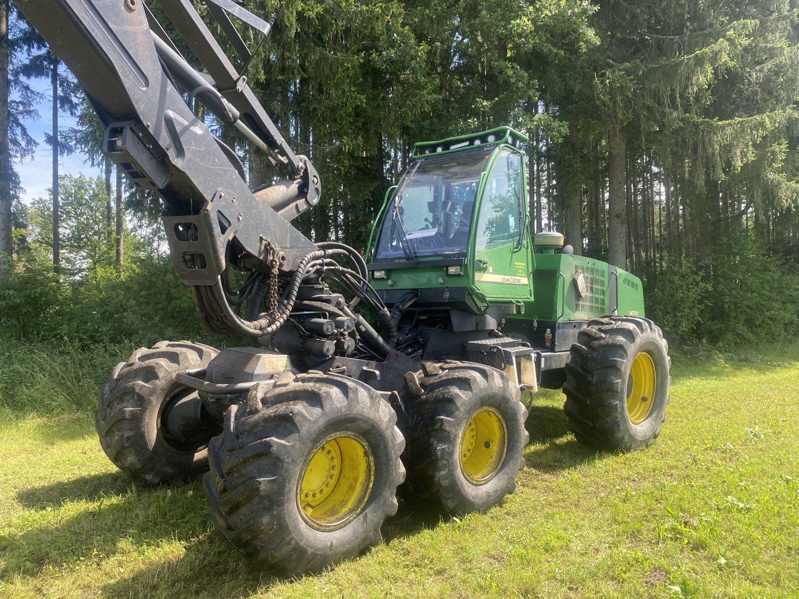 Holzvollernter типа John Deere 1470 D Eco III, Gebrauchtmaschine в Dietramszell (Фотография 1)