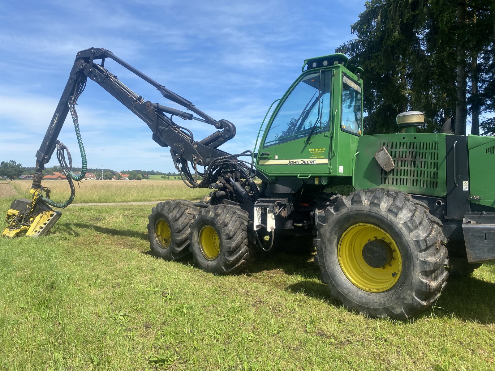 Holzvollernter tip John Deere 1470 D Eco III, Gebrauchtmaschine in Dietramszell (Poză 2)