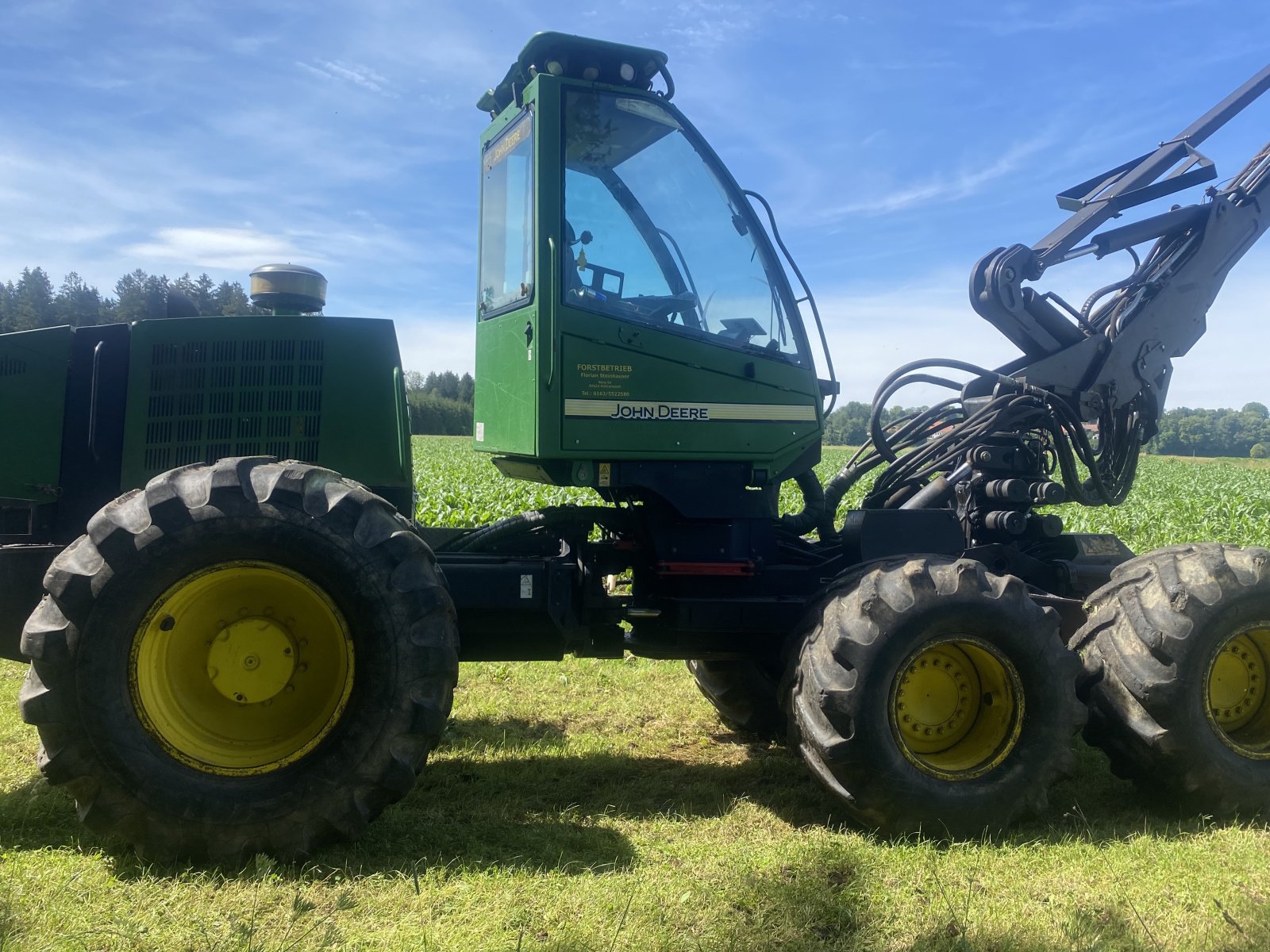 Holzvollernter tip John Deere 1470 D Eco III, Gebrauchtmaschine in Dietramszell (Poză 4)