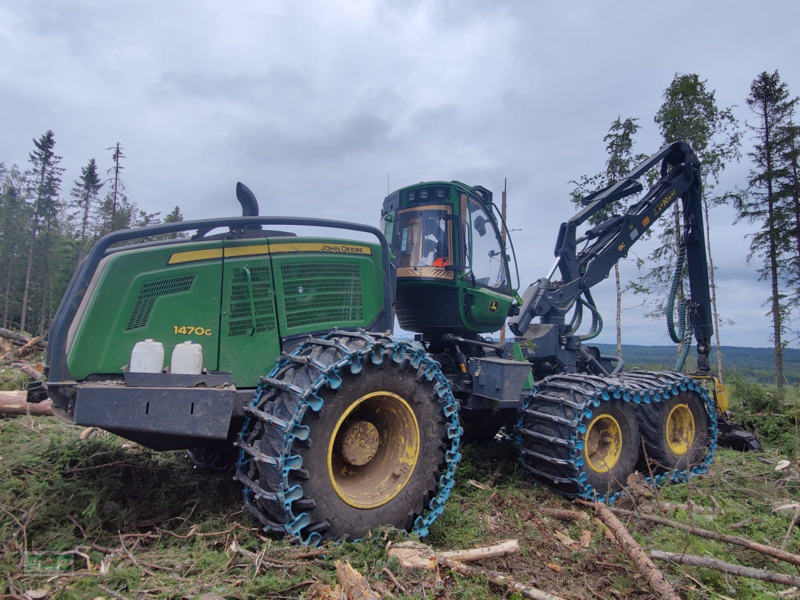 Holzvollernter типа John Deere 1470G, Gebrauchtmaschine в Leinburg (Фотография 2)