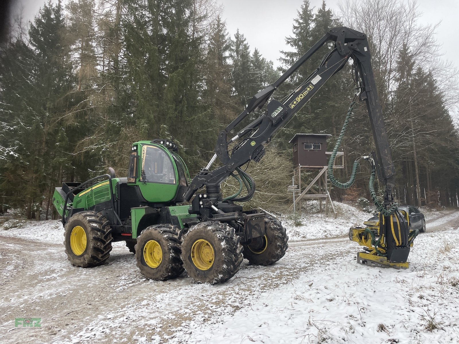 Holzvollernter типа John Deere 1470G, Gebrauchtmaschine в Leinburg (Фотография 11)