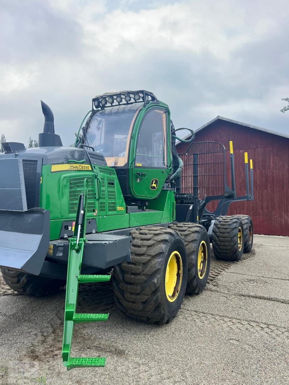 Holzvollernter Türe ait John Deere 1510G, Gebrauchtmaschine içinde Pragsdorf (resim 1)