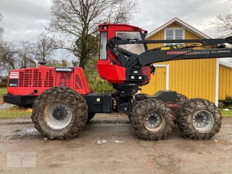 Holzvollernter Türe ait Komatsu 901 TX, Gebrauchtmaschine içinde Pragsdorf (resim 1)