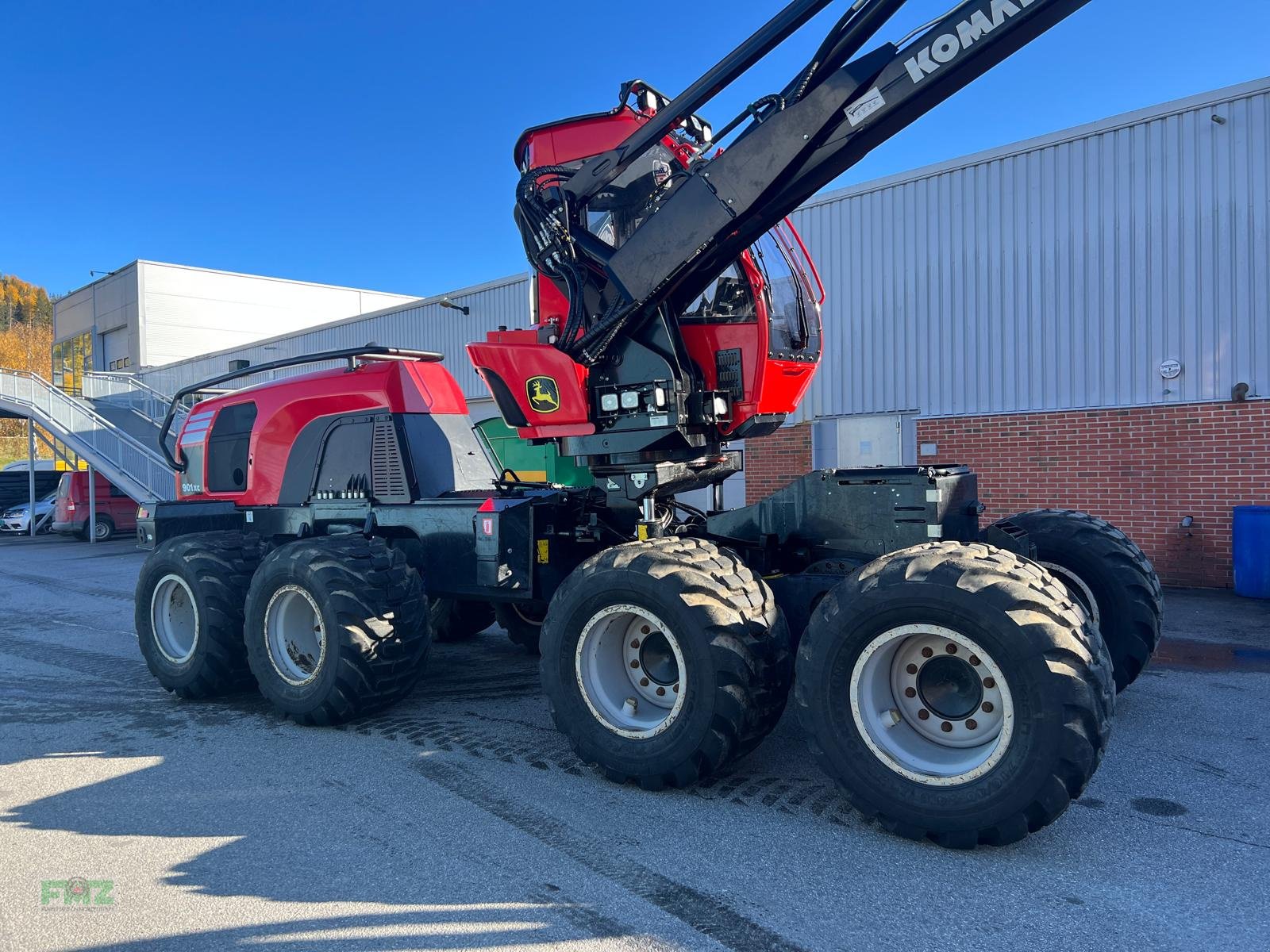 Holzvollernter Türe ait Komatsu 901XC, Gebrauchtmaschine içinde Leinburg (resim 1)