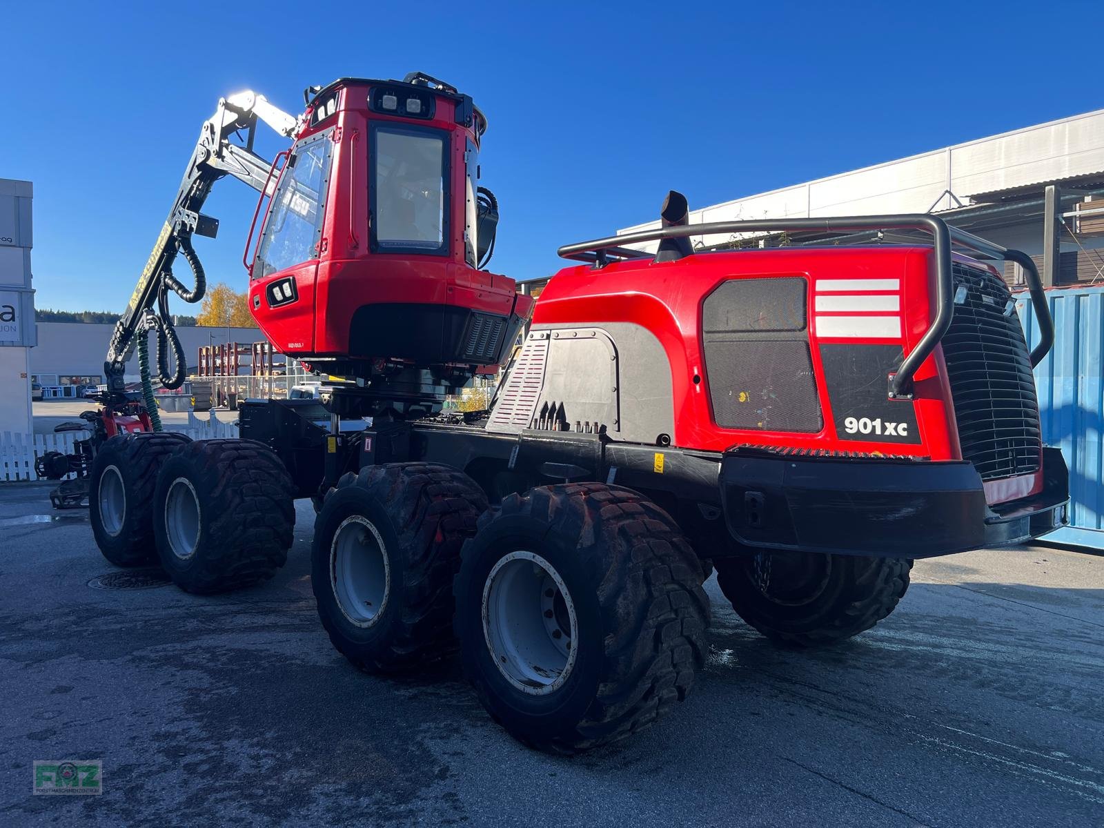 Holzvollernter van het type Komatsu 901XC, Gebrauchtmaschine in Leinburg (Foto 4)