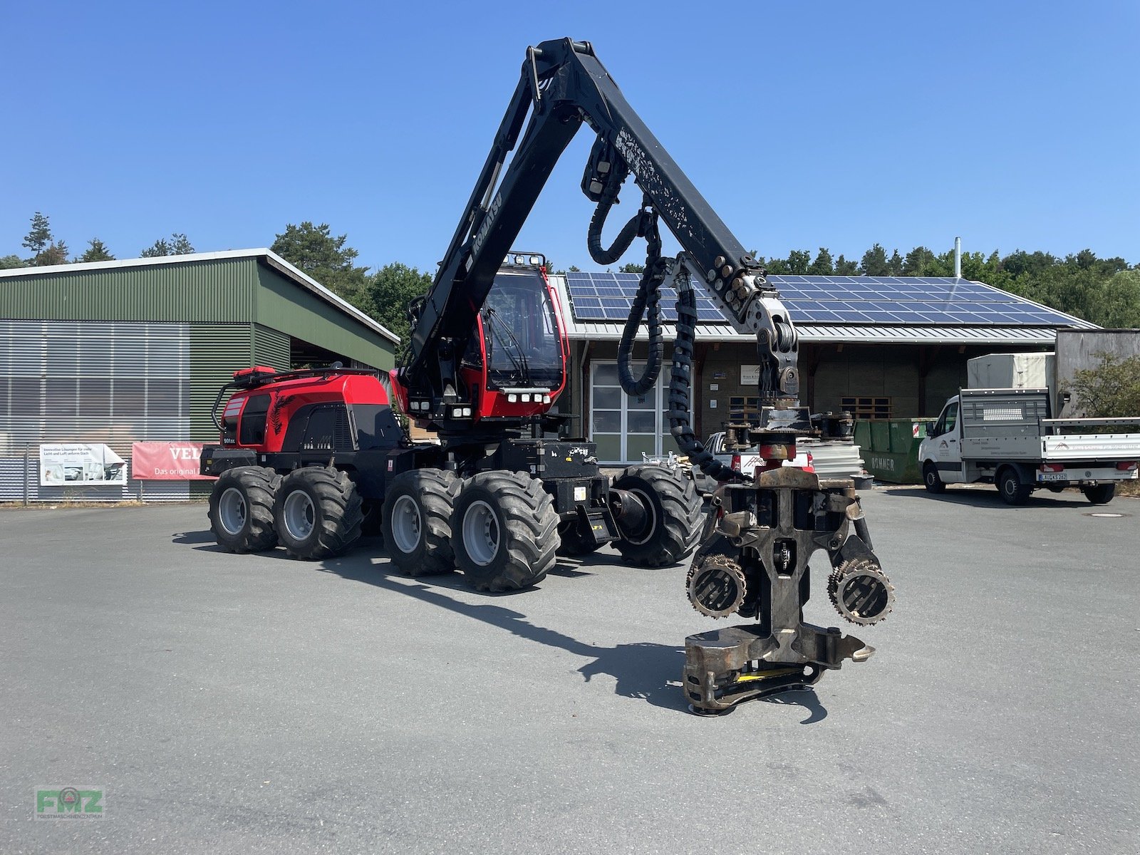 Holzvollernter del tipo Komatsu 901XC, Gebrauchtmaschine In Leinburg (Immagine 1)