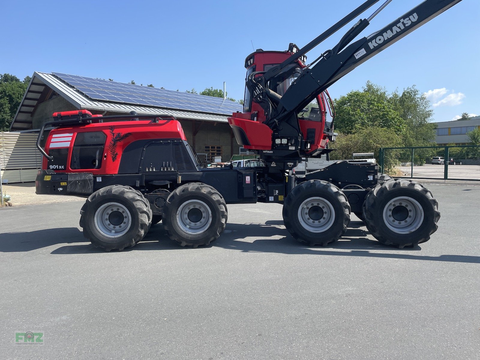 Holzvollernter za tip Komatsu 901XC, Gebrauchtmaschine u Leinburg (Slika 3)