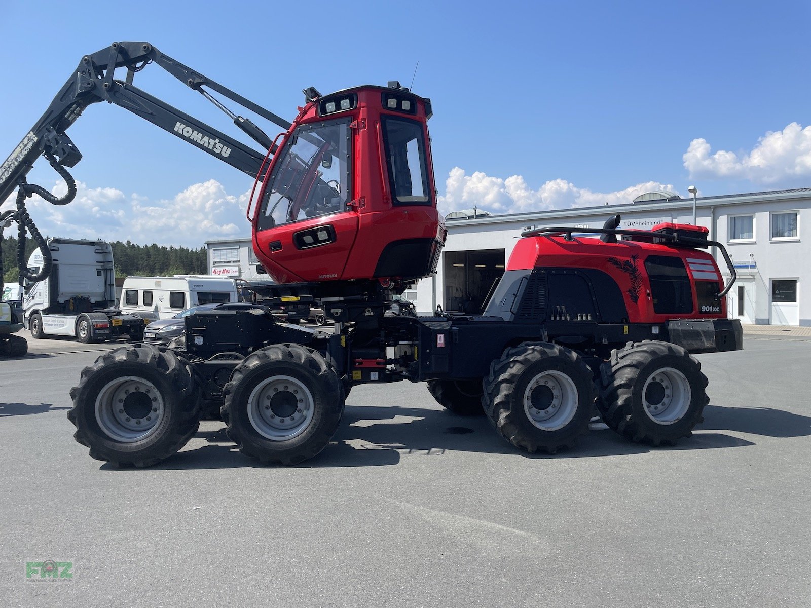 Holzvollernter от тип Komatsu 901XC, Gebrauchtmaschine в Leinburg (Снимка 5)