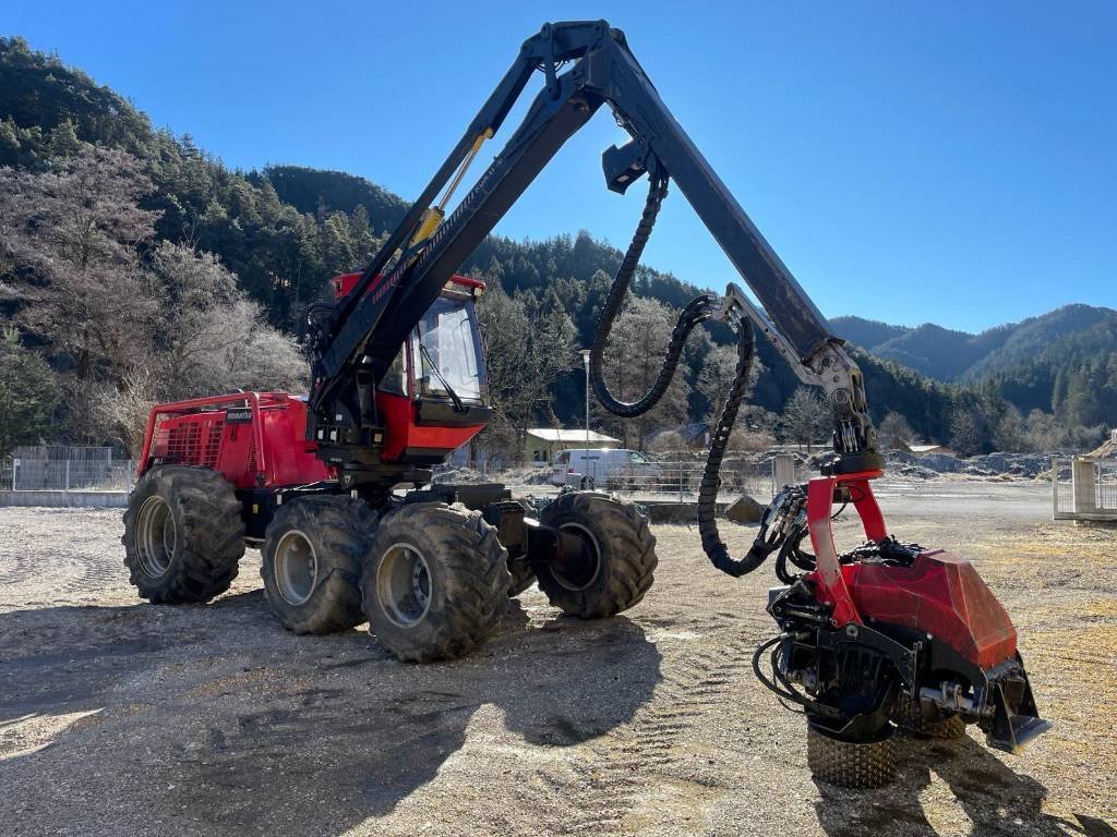 Holzvollernter Türe ait Komatsu 911.5, Gebrauchtmaschine içinde Vöhringen (resim 10)