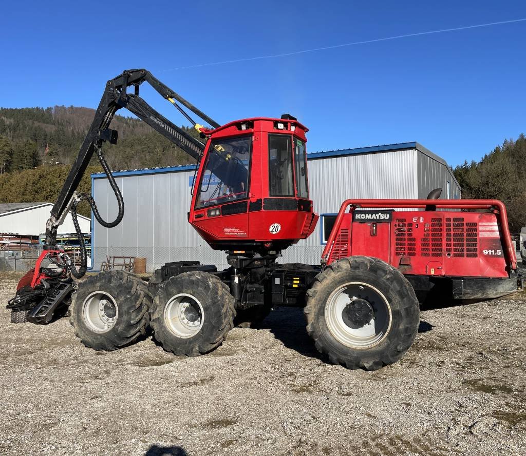 Holzvollernter Türe ait Komatsu 911.5, Gebrauchtmaschine içinde Vöhringen (resim 13)