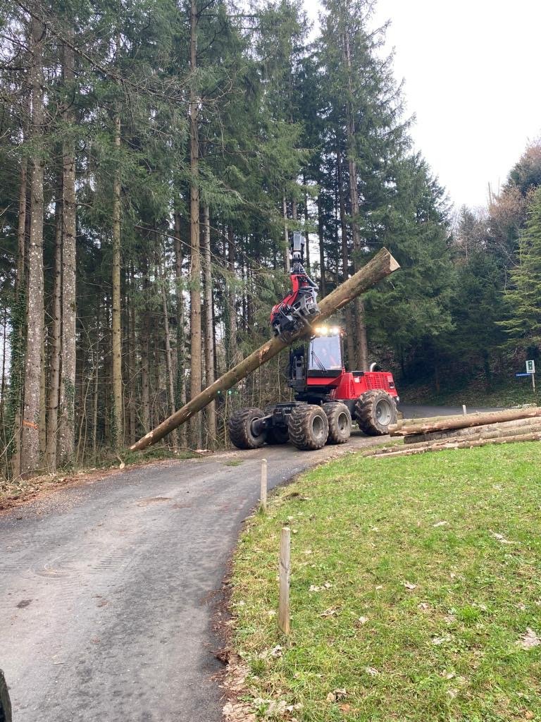 Holzvollernter typu Komatsu 911.5, Gebrauchtmaschine v 6416 Steinerberg (Obrázok 1)