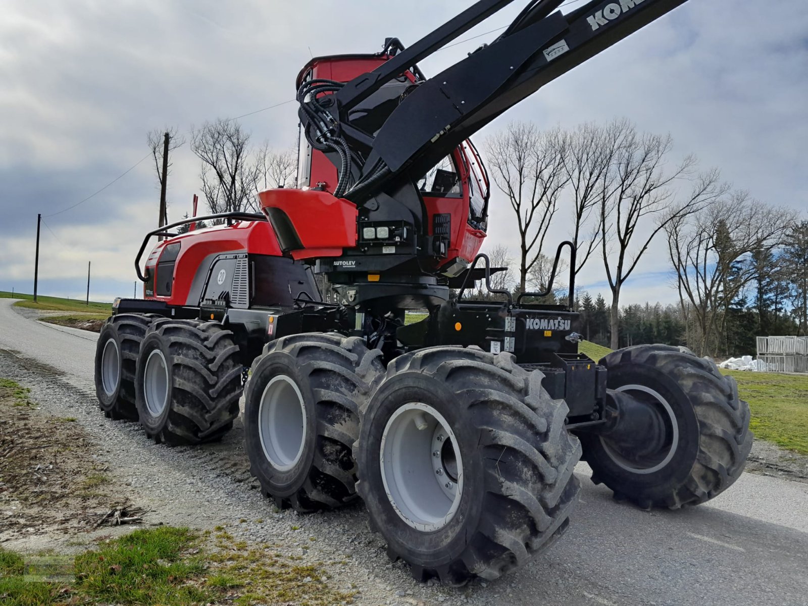 Holzvollernter typu Komatsu 931 XC, Gebrauchtmaschine v Windberg (Obrázek 5)