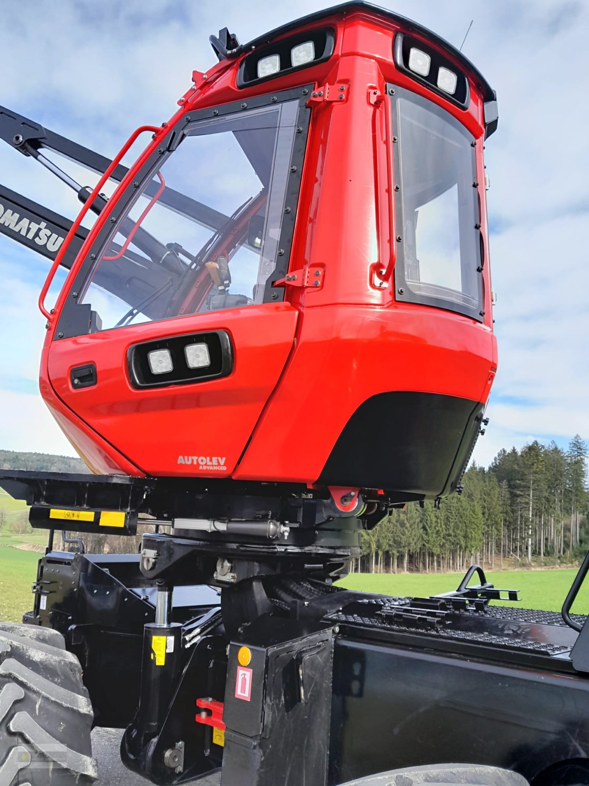 Holzvollernter Türe ait Komatsu 931 XC, Gebrauchtmaschine içinde Windberg (resim 8)