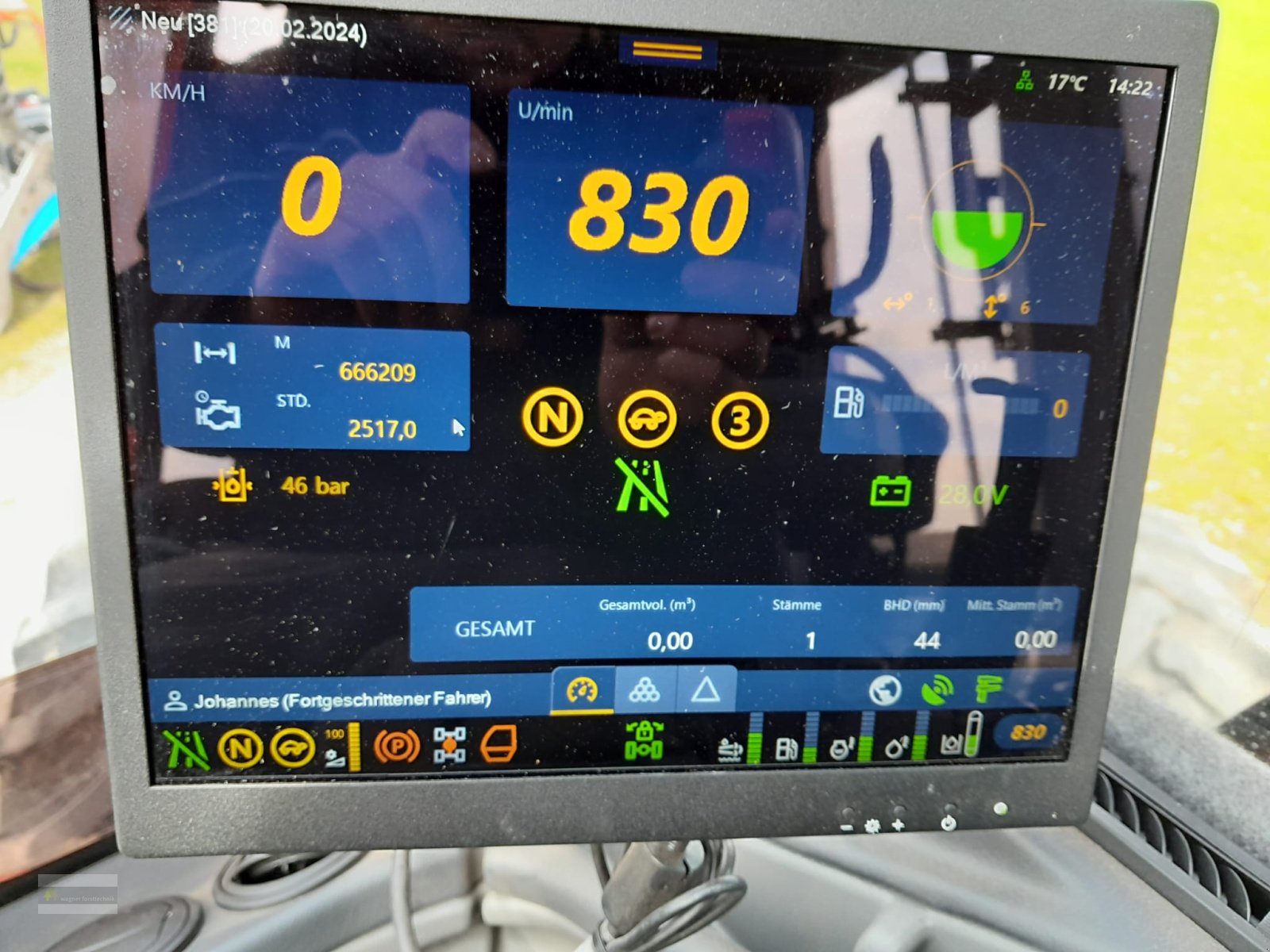 Holzvollernter Türe ait Komatsu 931 XC, Gebrauchtmaschine içinde Windberg (resim 13)