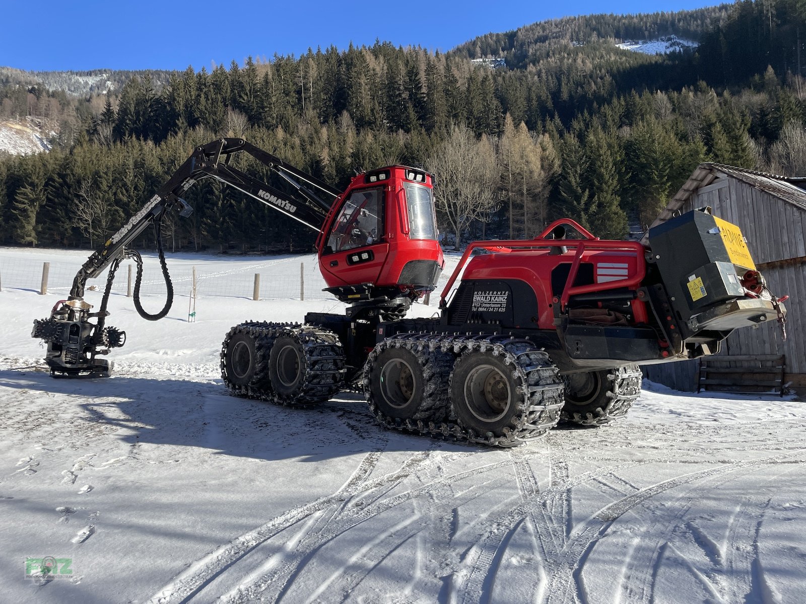 Holzvollernter typu Komatsu 931 XC, Gebrauchtmaschine v Leinburg (Obrázok 1)