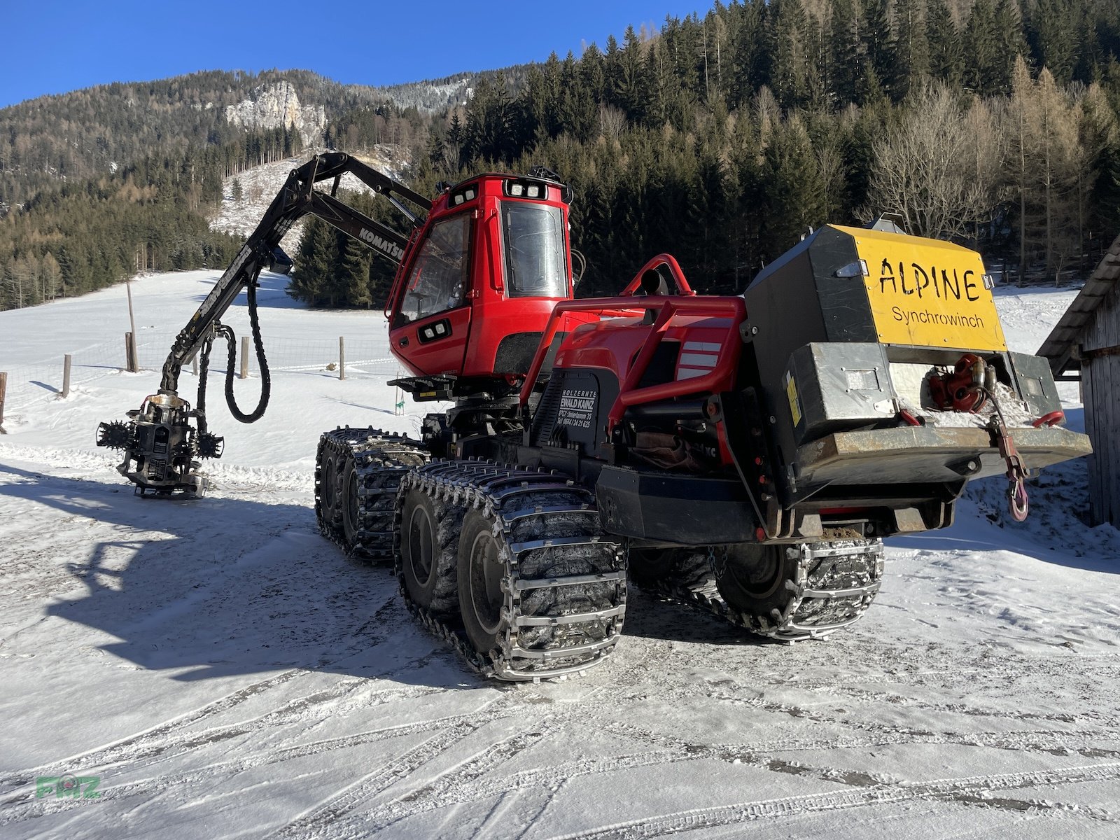 Holzvollernter typu Komatsu 931 XC, Gebrauchtmaschine v Leinburg (Obrázok 3)