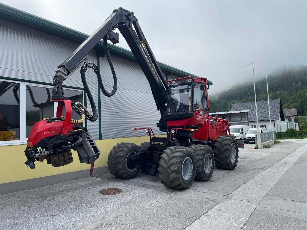 Holzvollernter typu Komatsu 931.1, Gebrauchtmaschine w Vöhringen (Zdjęcie 1)