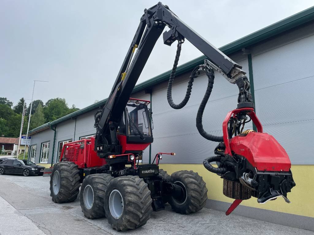 Holzvollernter typu Komatsu 931.1, Gebrauchtmaschine w Vöhringen (Zdjęcie 3)