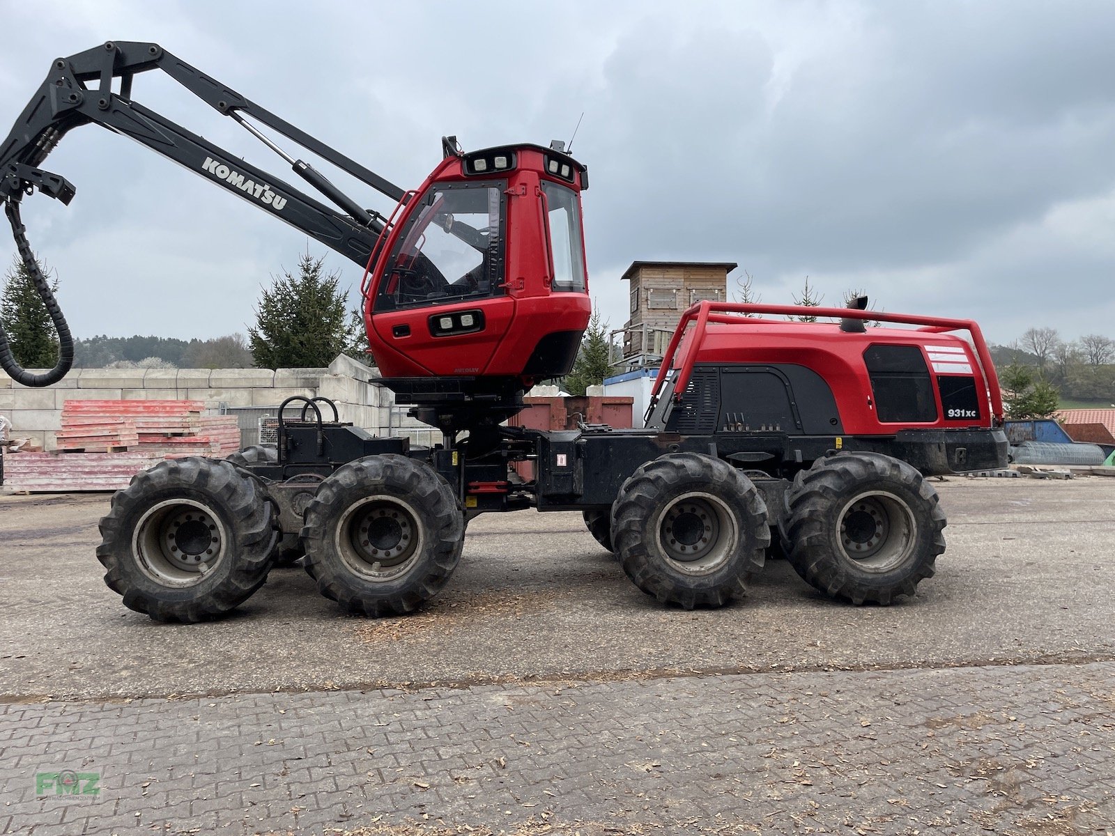 Holzvollernter typu Komatsu 931XC, Gebrauchtmaschine w Leinburg (Zdjęcie 2)