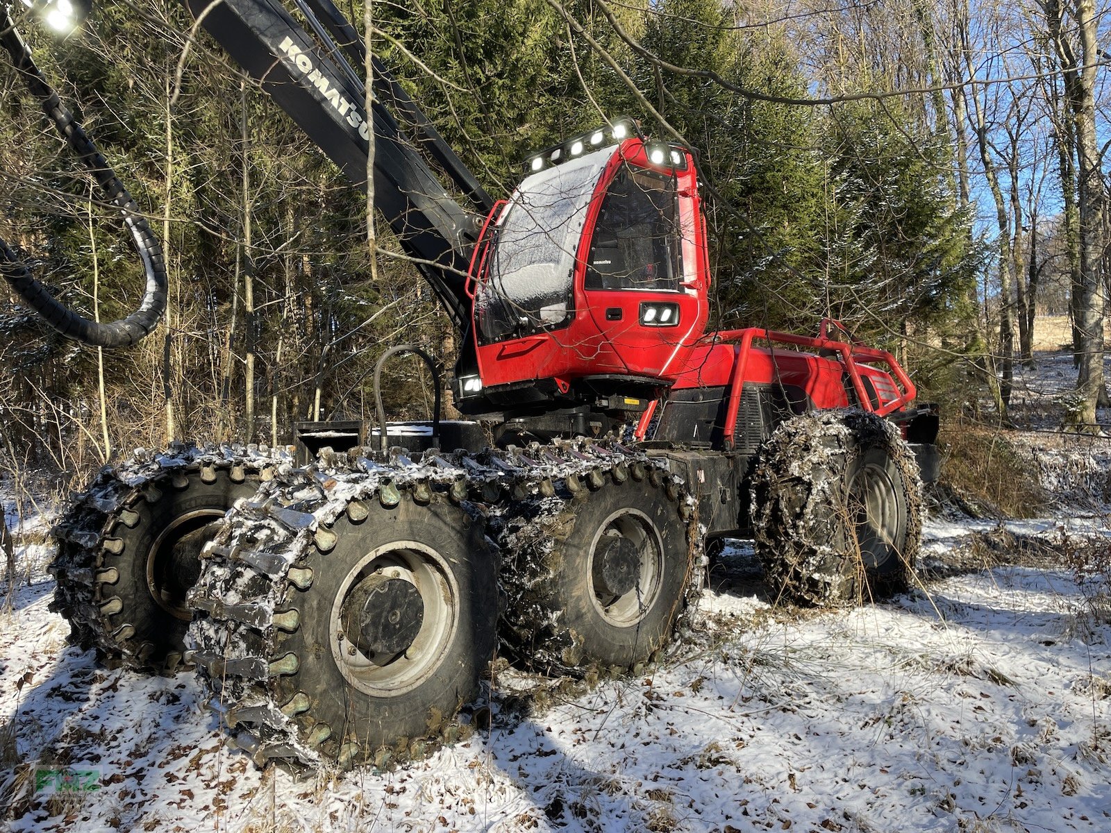 Holzvollernter του τύπου Komatsu 951, Gebrauchtmaschine σε Leinburg (Φωτογραφία 3)