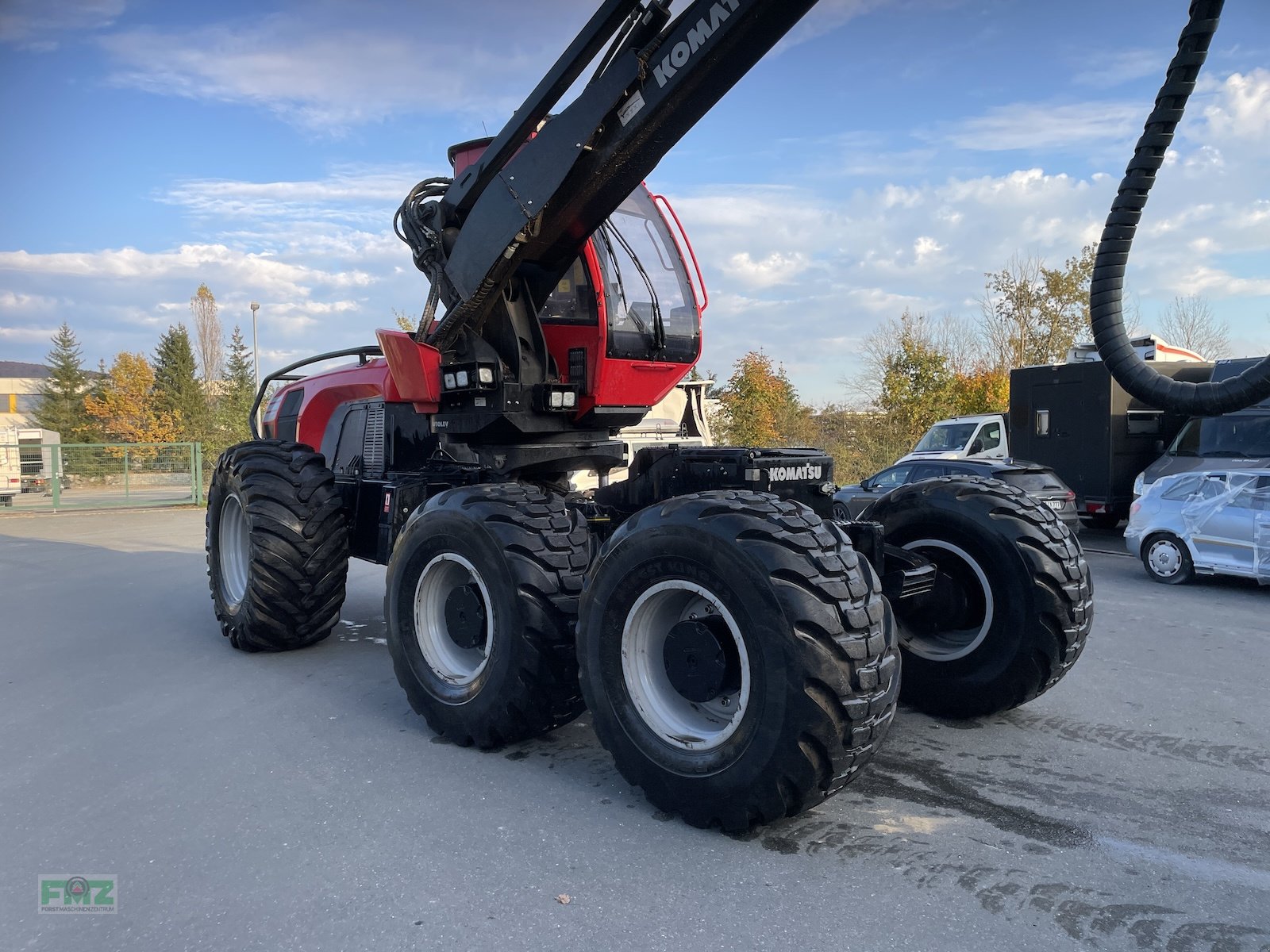 Holzvollernter του τύπου Komatsu 951, Gebrauchtmaschine σε Leinburg (Φωτογραφία 8)