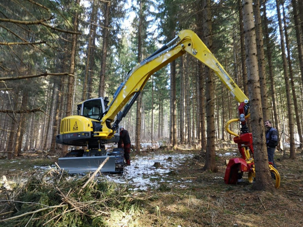 Holzvollernter del tipo Konrad Forsttechnik KDH40 Woody Harvester, Neumaschine en Hutthurm (Imagen 3)