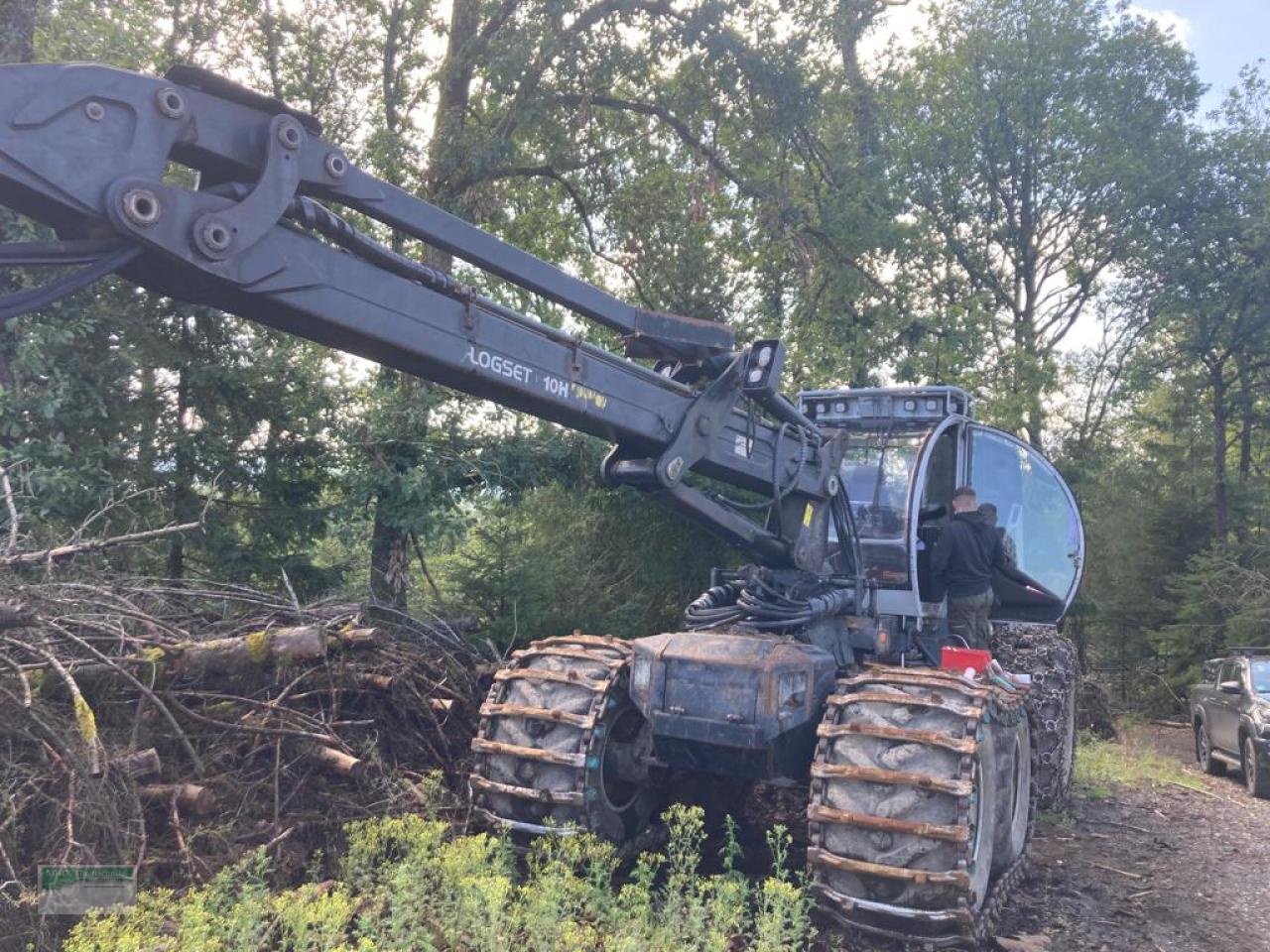 Holzvollernter del tipo Logset 10H, Gebrauchtmaschine en Kirchhundem (Imagen 2)