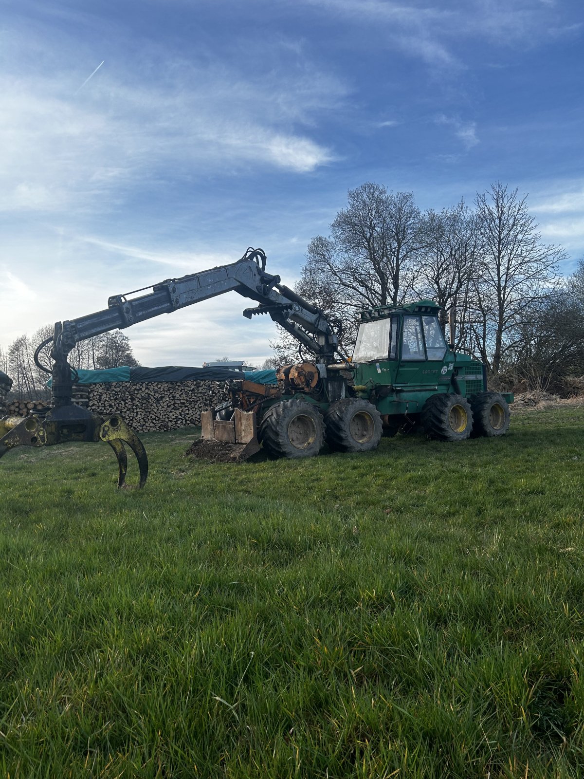 Holzvollernter del tipo Logset 506 H, Gebrauchtmaschine In schondra (Immagine 1)