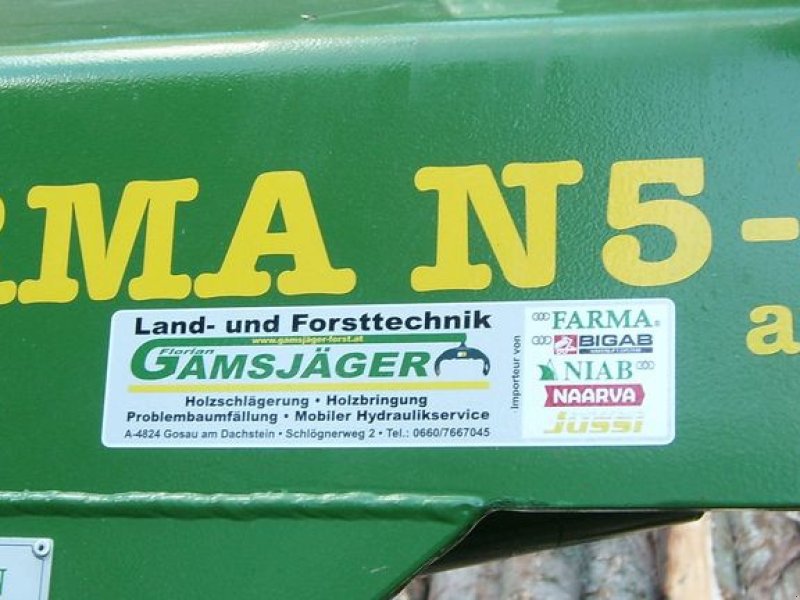 Holzvollernter des Typs Niab Farma-N 5-15B, Neumaschine in Gosau am Dachstein (Bild 1)