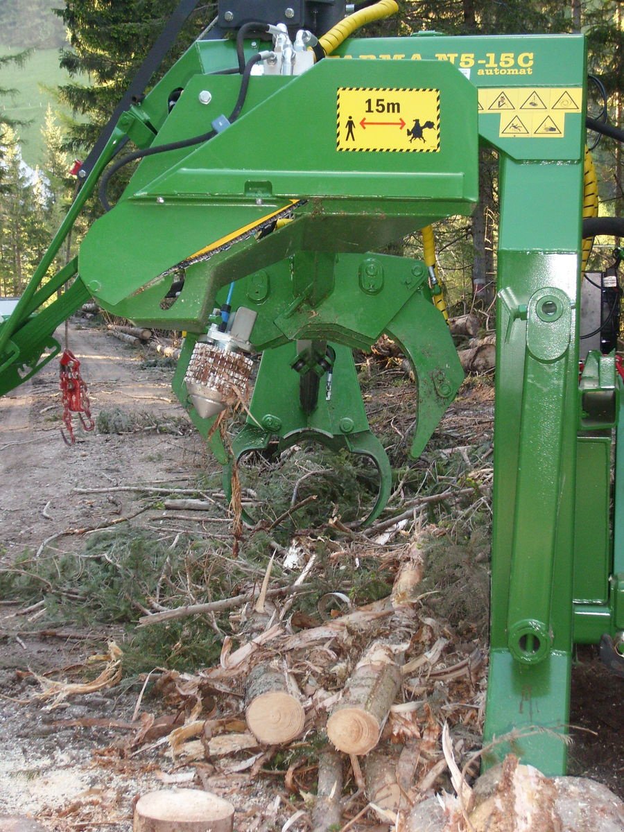 Holzvollernter des Typs Niab Farma-N 5-15B, Neumaschine in Gosau am Dachstein (Bild 6)