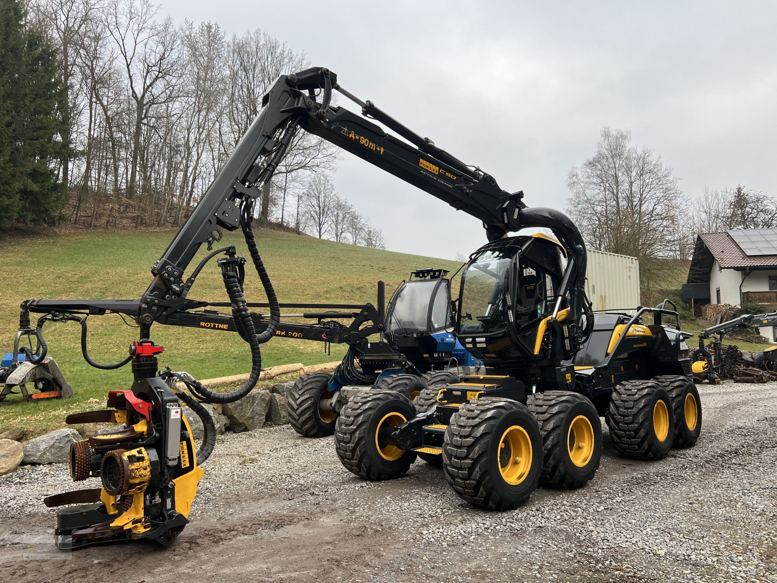 Holzvollernter van het type Ponsse Scorpion King, Gebrauchtmaschine in Windberg (Foto 2)