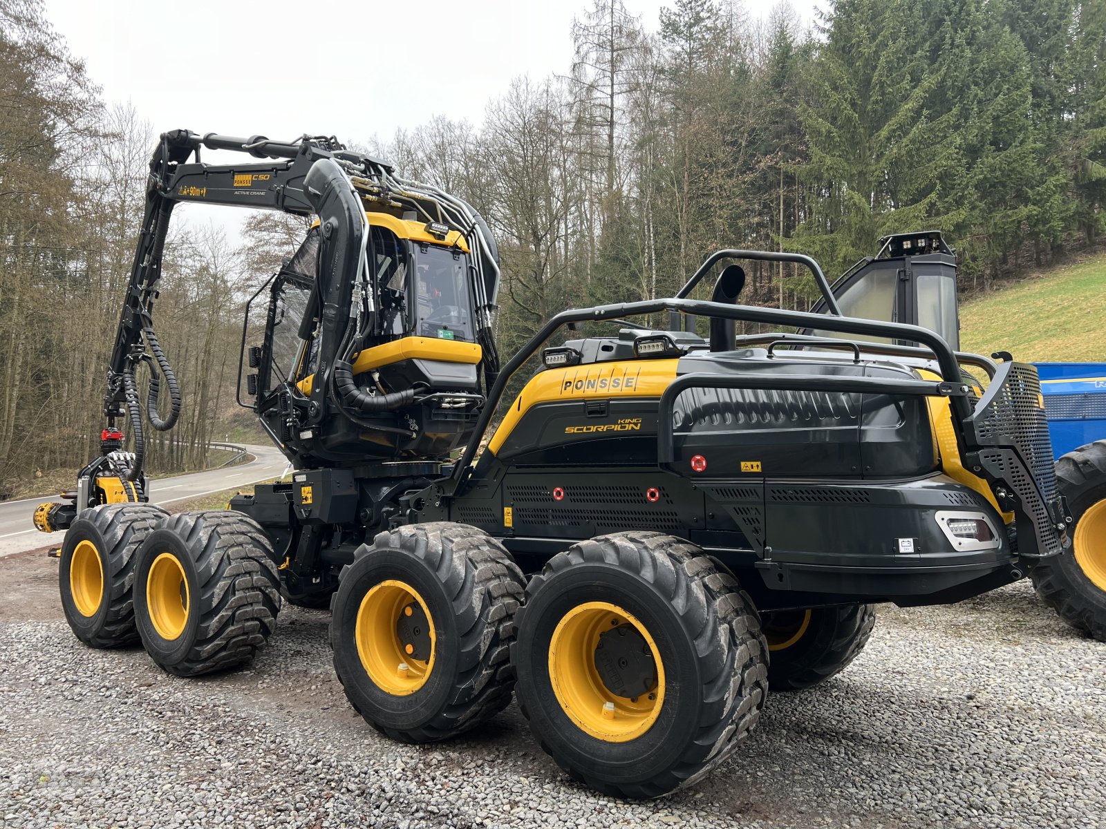 Holzvollernter a típus Ponsse Scorpion King, Gebrauchtmaschine ekkor: Windberg (Kép 8)