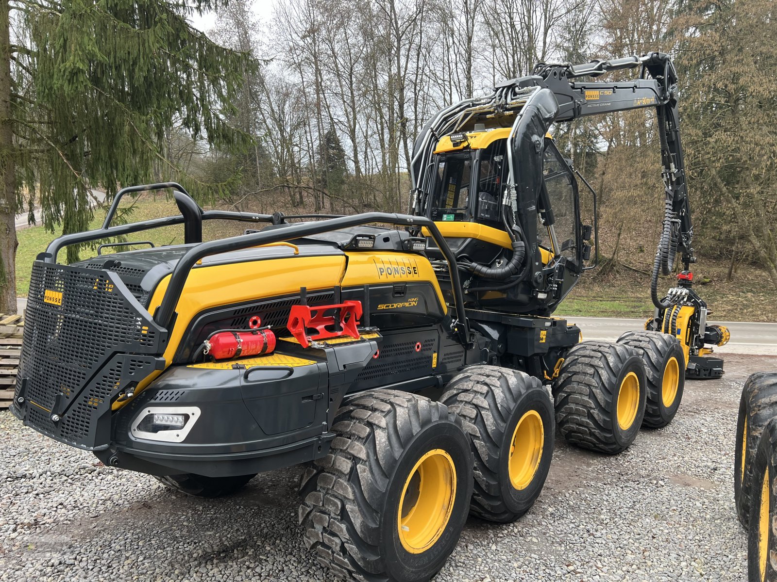 Holzvollernter typu Ponsse Scorpion King, Gebrauchtmaschine w Windberg (Zdjęcie 12)