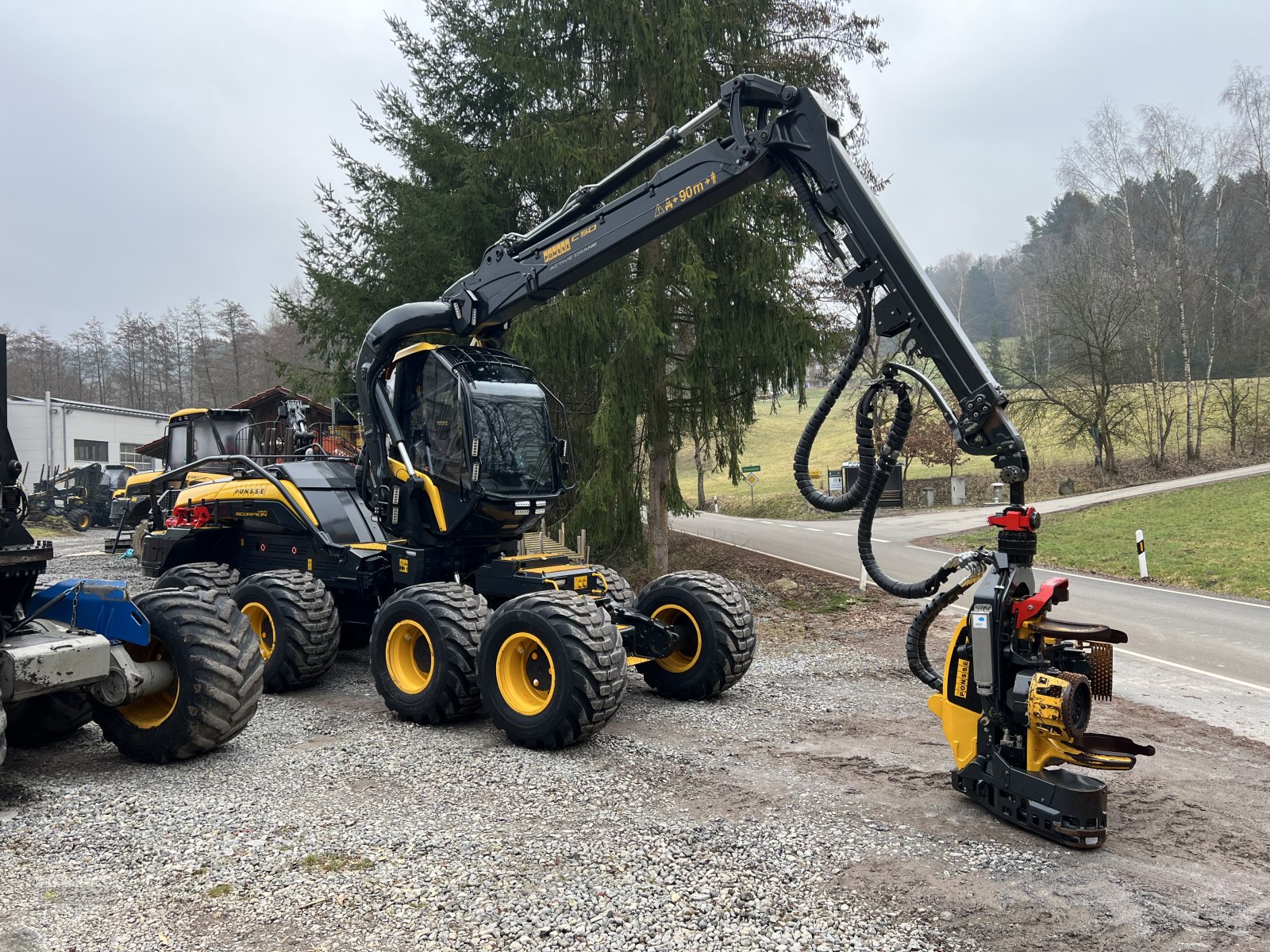 Holzvollernter tip Ponsse Scorpion King, Gebrauchtmaschine in Windberg (Poză 17)